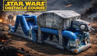 50 Foor Starwars Obstacle Course