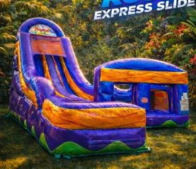 Tropical Rush Extreme Dual Slide Obstacle Combo