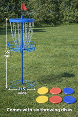 Disc Golf Game - Blue
