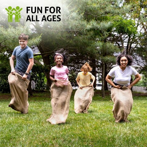 Burlap Potato Sack Race Bags 