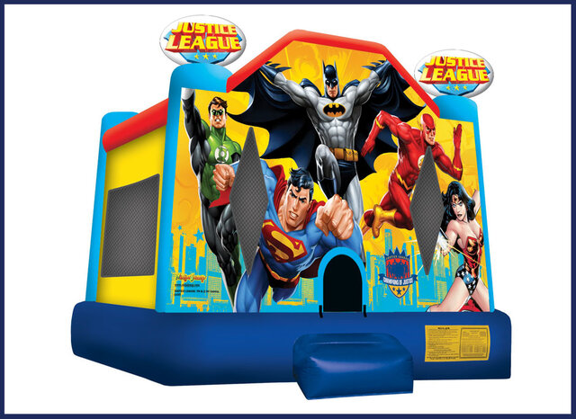 Justice League Bounce House 15X15 