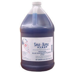 Snow Cone Syrup Gallon Blue 