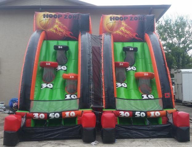 Hoop Zone inflatable basketball game 