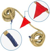 33 Foot TUG of WAR Rope with Flag