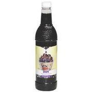 Grape Sno Kone Syrup: 25 Servings, cups, spoons