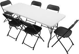 One Table with six chairs 