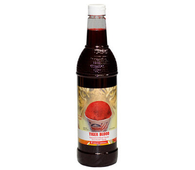 Tigers Blood Sno Cone Syrup: 25 servings 
