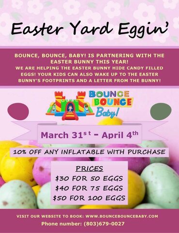 Easter Yard Eggin’ (includes 50 eggs!)