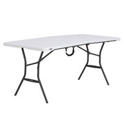 White Plastic 6' Tables