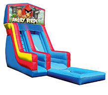 18' Angry Birds Modular Water Slide with Pool
