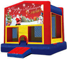 Happy Holidays Modular Bounce House