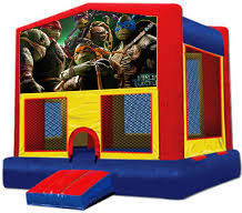 Ninja Turtles Modular Bounce House