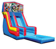 18' Toy Story 3 Modular Water Slide with pool