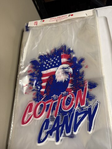 Cotton Candy Bag - Patriotic 