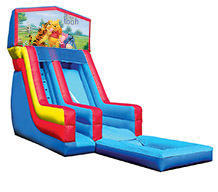 18' Winnie the Pooh Modular Water Slide with pool