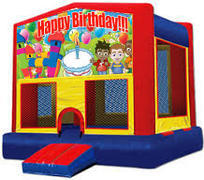 Happy Birthday Modular Bounce House
