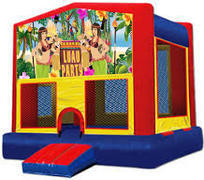 Luau Modular Bounce House