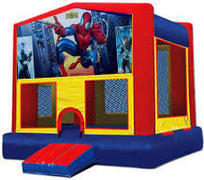 Spiderman Modular Bounce House