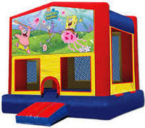 Spongebob Modular Bounce House