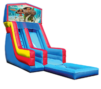 18' Moana Modular Water Slide with Pool