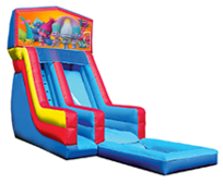 18' Trolls Modular Water Slide with Pool