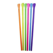 Sno Kone Neon Straws x100