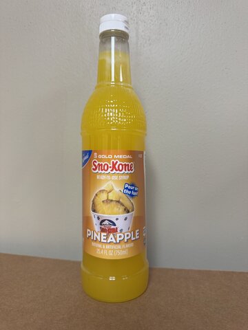Sno Kone Syrup - Pineapple