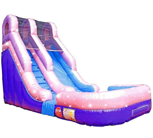 16ft Pink Wet - Dry Slide