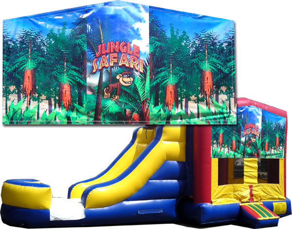 Jungle Safari Bounce Slide Combo