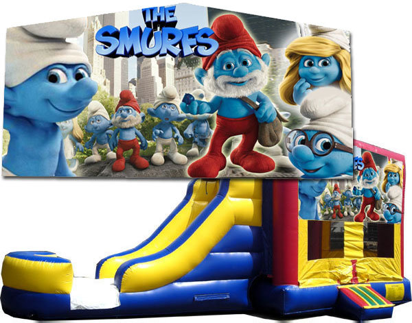 Smurfs Bounce Slide Combo (Wet or Dry) 