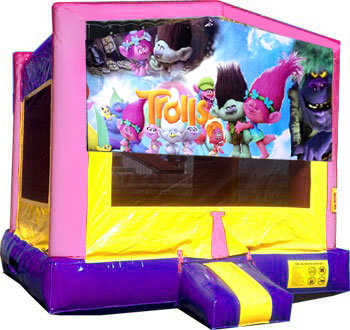 (C) Trolls Bounce House