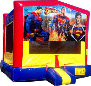 (C) Superman Bounce House