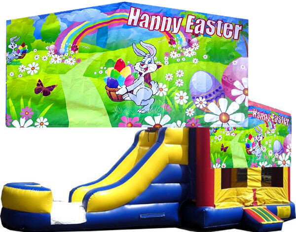 Easter Bunny Bounce Slide Combo