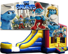 Smurfs Bounce Slide Combo (Wet or Dry) 