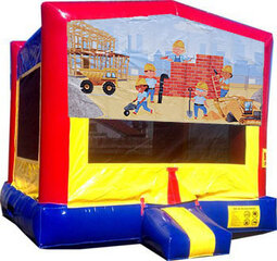 (C) Construction Zone Bounce House