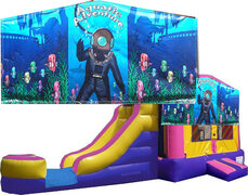 Aquatic Adventure Girl Bounce Slide Combo