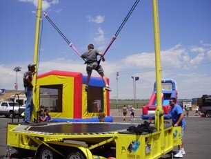 (B) Bungee Trampoline