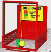 (A) Dice Topple Game