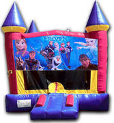 (C) Frozen Castle P&P Bounce House