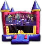 (C) Monster High Castle Bounce House