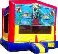 (C) Brave Knight Bounce House