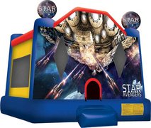 (C)  Star Avengers Bounce House Large