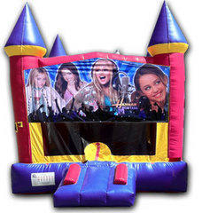 (C) Hannah Montana Castle Bounce House