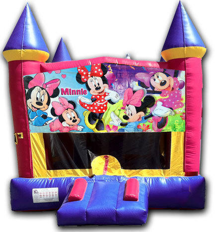 (C) Minnie Mouse Castle Bounce House