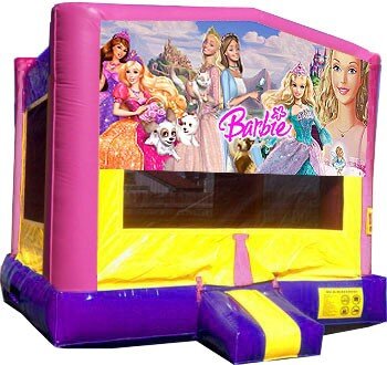 (C) Barbie Bounce House