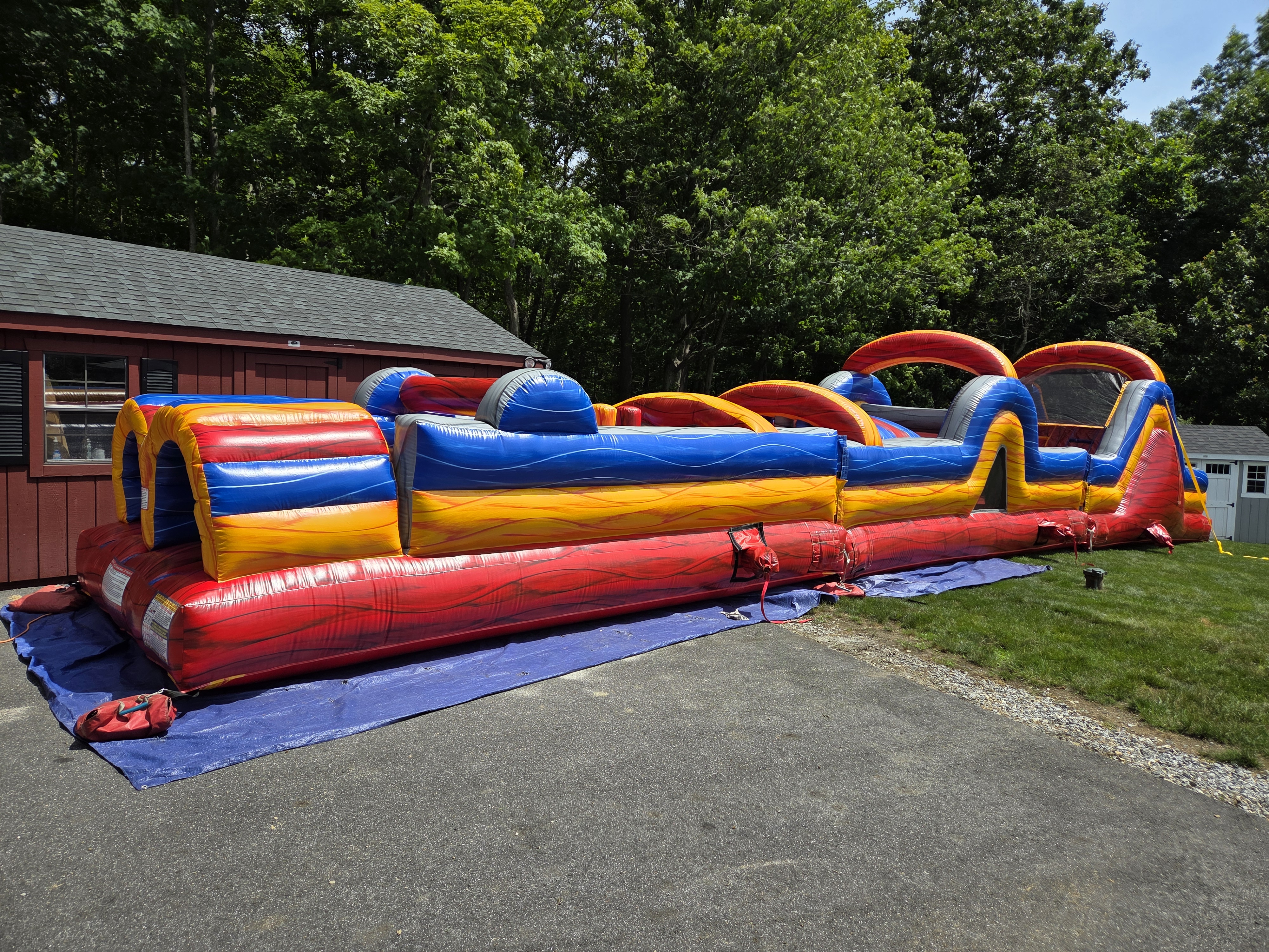 60ft Mad Dash Obstacle Course