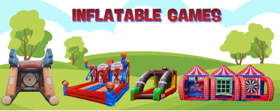 Inflatable carnival games