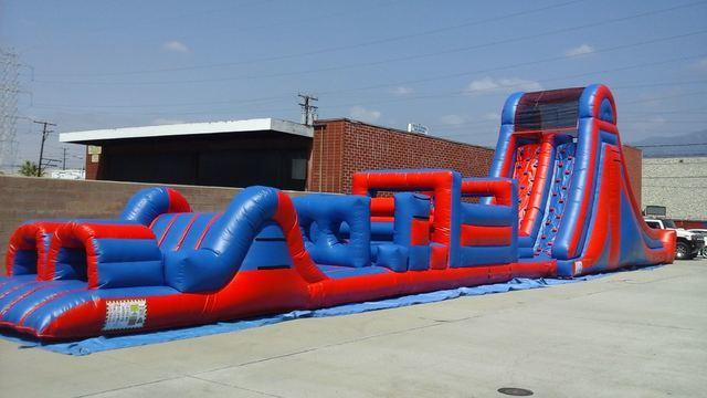 88ft Obstacle Course and Bounce House