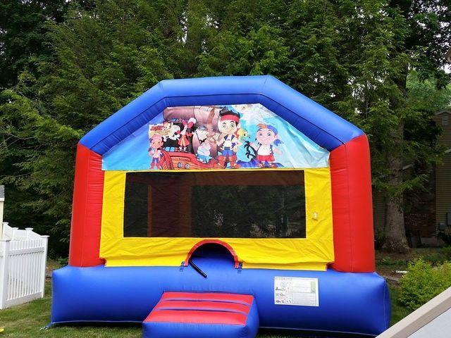 Jake and the Never Land Pirates Bounce House Banner