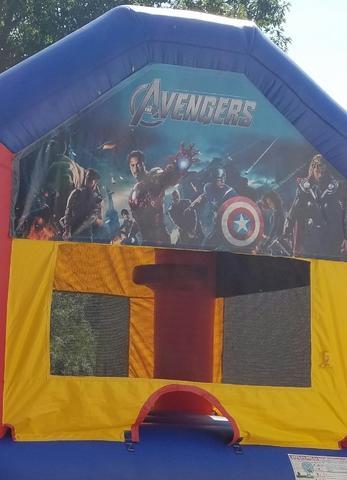 Avengers Bounce House Banner